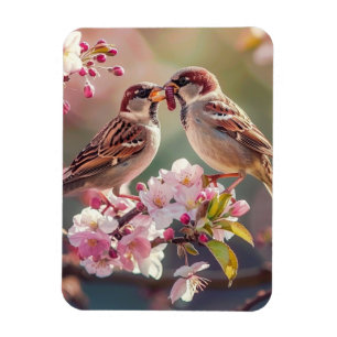 Ímã Duas aves Bonito