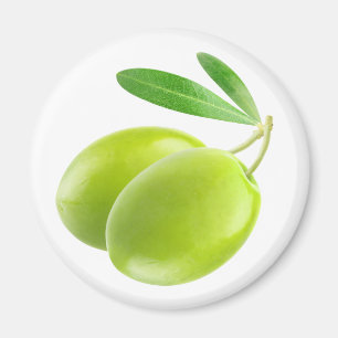 Imã Duas azeitonas verdes