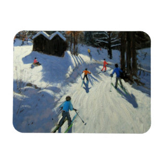 Ímã Duas cabanas de montanha Pleney Morzine