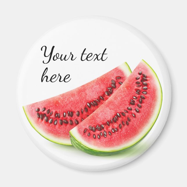 Imã Duas fatias de melancia (Frente)