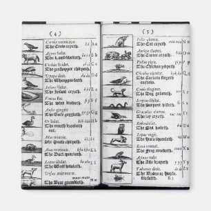 Imã Duas páginas 'de Orbis Sensualium Pictus