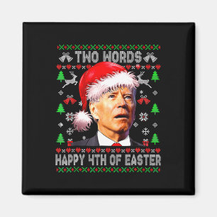 Imã Duas Palavras Feliz 4º Da Páscoa Joe Biden Natal