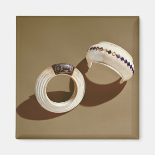 Imã Duas pulseiras, do Tútamo de Tutankhamun