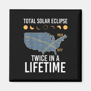 Imã Duas Vezes Numa Camisa De Eclipse Solar De Vida 20