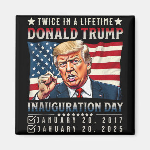 Imã Duas Vezes Numa Inauguração Do Presidente Trump D