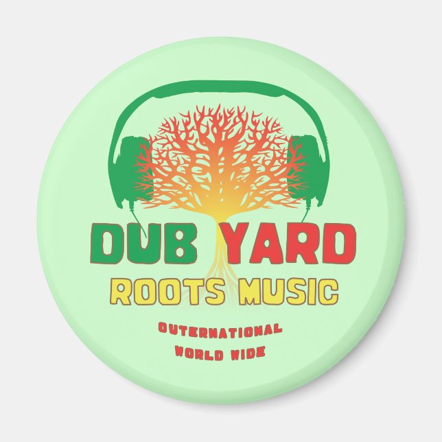 Imã Dub Yard Roots Music (Frente)