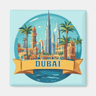 Imã 🧲 Dubai Emirados Árabes Unidos Viagem Lembrança �