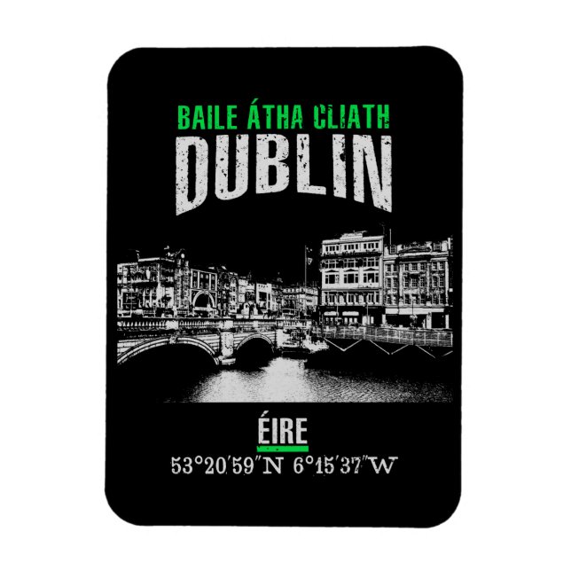 Ímã Dublin (Vertical)