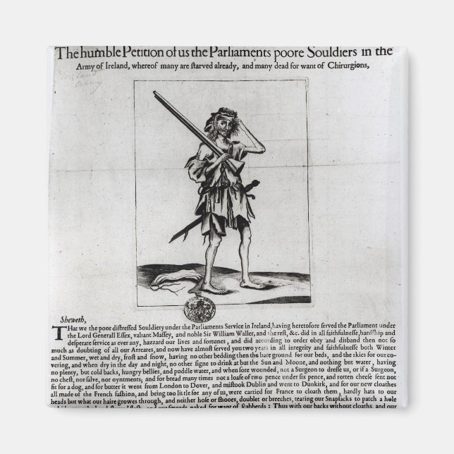 Imã Dublin Broadsheet, 1647 (Frente)