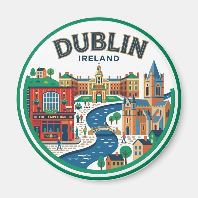 Imã Dublin Irlanda (Frente)