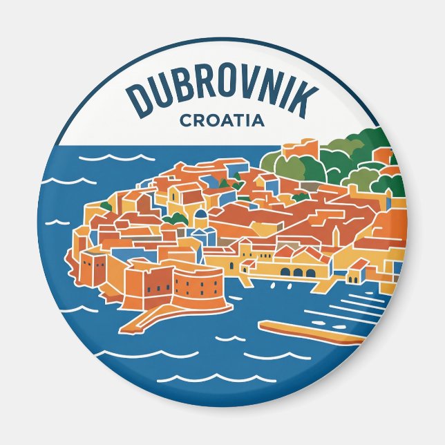 Imã Dubrovnik Croácia (Frente)