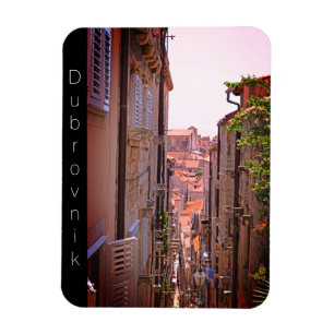 Ímã Dubrovnik Dentro das Velhas Paredes da Cidade III