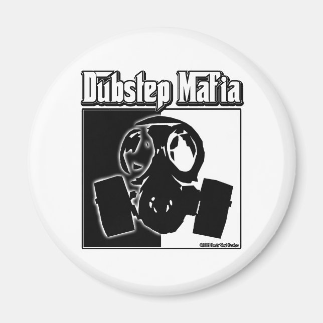 Imã DUBSTEP Mafia Dub Música passo roupa de Dubstep (Frente)