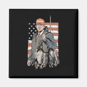 Imã Duck Hunting Trump Camo Olá Season Us Fl