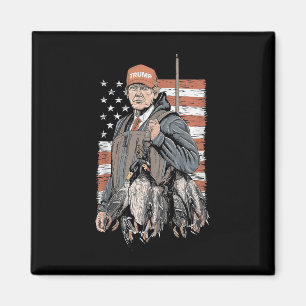 Imã Duck Hunting Trump Camo Olá Season Us Fl