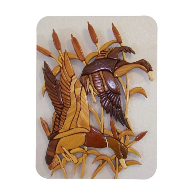 Ímã "Duck Pond Flight" (Vertical)