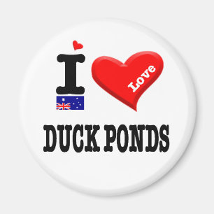 Imã DUCK PONDS - Eu Amo