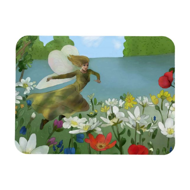 Ímã Duende ao lago (Horizontal)