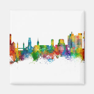 Imã Duisburg Alemanha Skyline