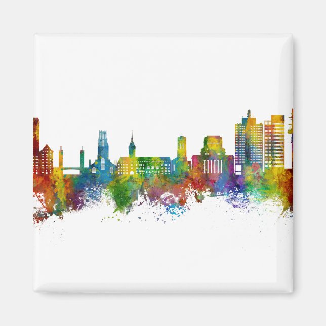 Imã Duisburg Alemanha Skyline (Frente)