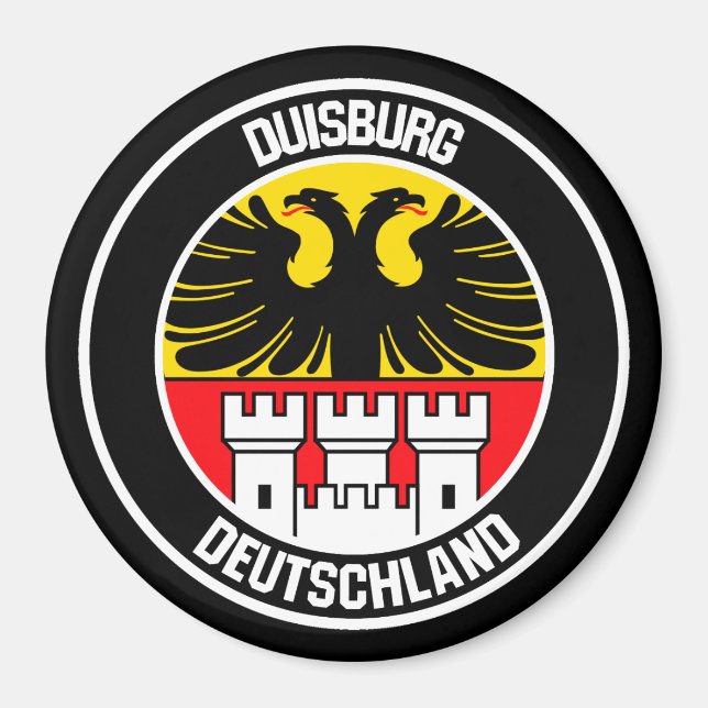 Imã Duisburg Round Emblem (Frente)