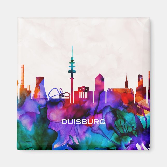Imã Duisburg Skyline (Frente)