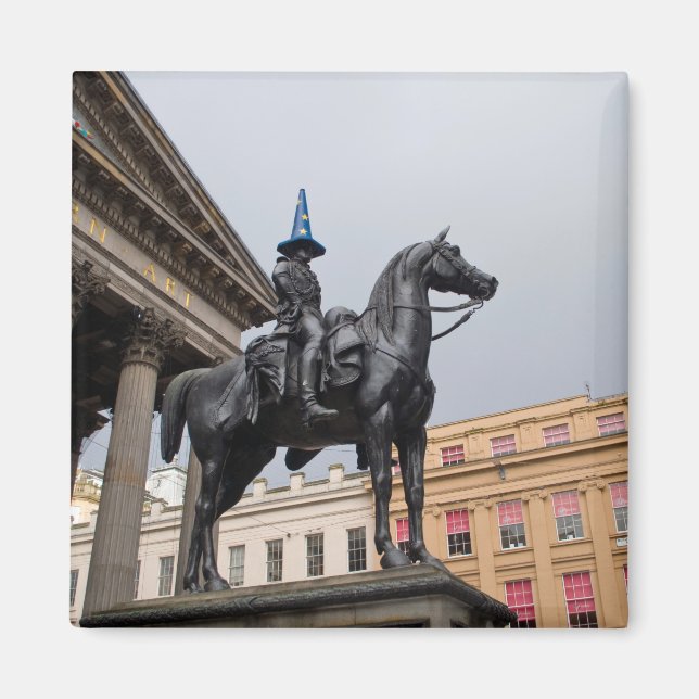 Imã Duke of Wellington Statue, Glasgow Magnet (Frente)