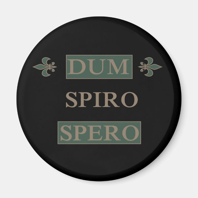 Imã Dum spiro spero (Frente)