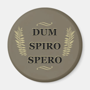 Imã dum spiro spero While I breathe, I hope