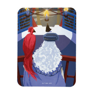 Ímã Dumbledore & Fawkes em Balcony