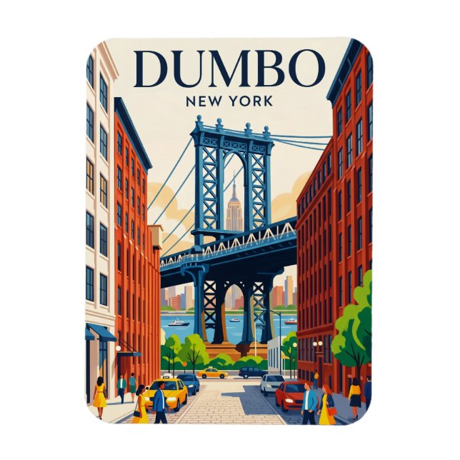 Ímã Dumbo EUA (Vertical)