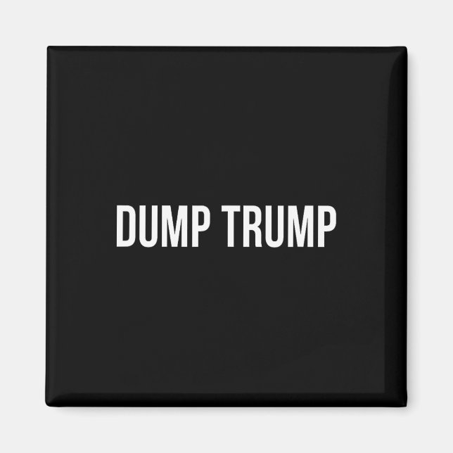 Imã Dump Trump -  (Frente)