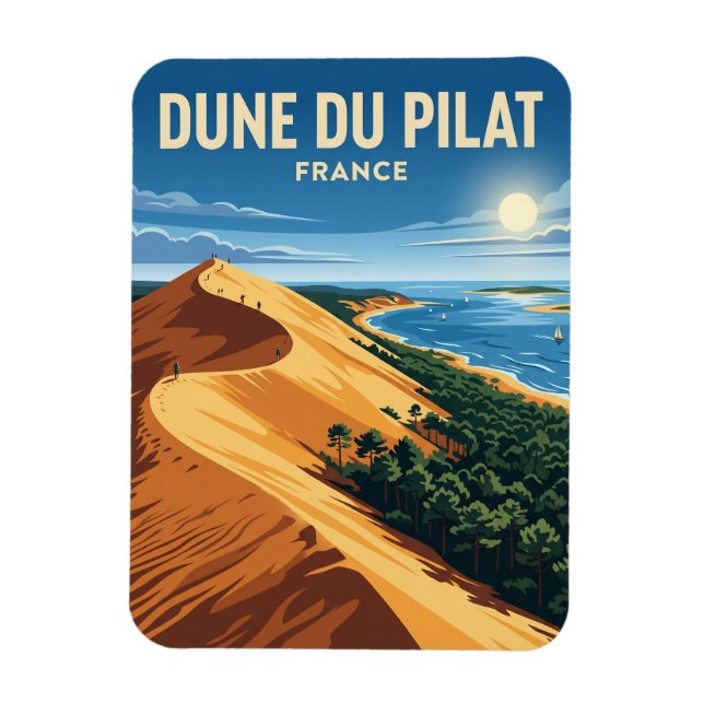 Ímã Duna do Pilat França (Vertical)