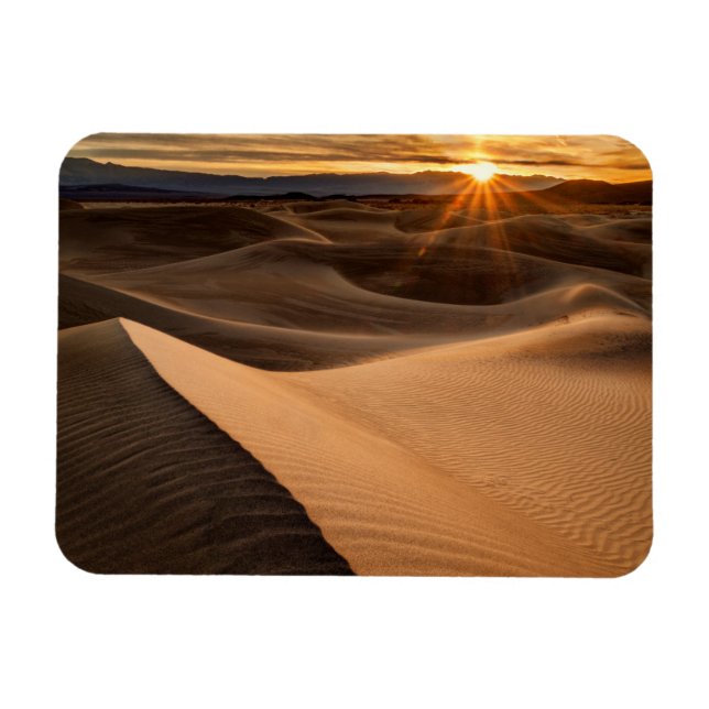 Ímã Dunas de Areia Dourada, Vale da Morte, CA (Horizontal)