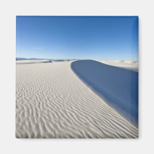Imã Dunas de areia no Monumento Nacional White Sands e