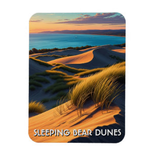 Ímã Dunas do Urso Adormecido Viagem Michigan
