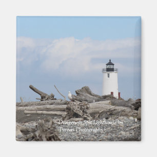 Imã Dungeness Spit Lighthouse Magnet