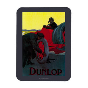 Ímã Dunlop Vintage PosterEurope