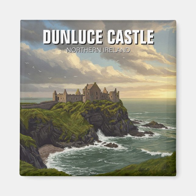 Imã Dunluce Castle Norte Irlanda Viagem (Frente)