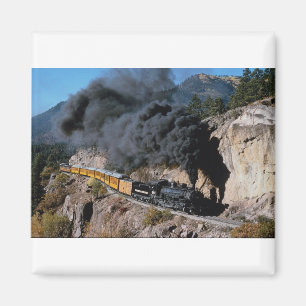 Imã Durango e estrada de ferro de Silverton, no. 481,