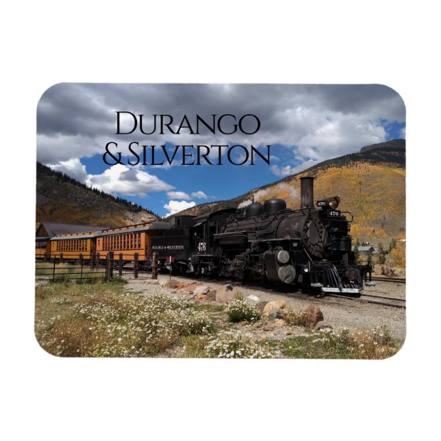 Ímã Durango & Silverton Narrow Gage Railroad Magnet (Horizontal)