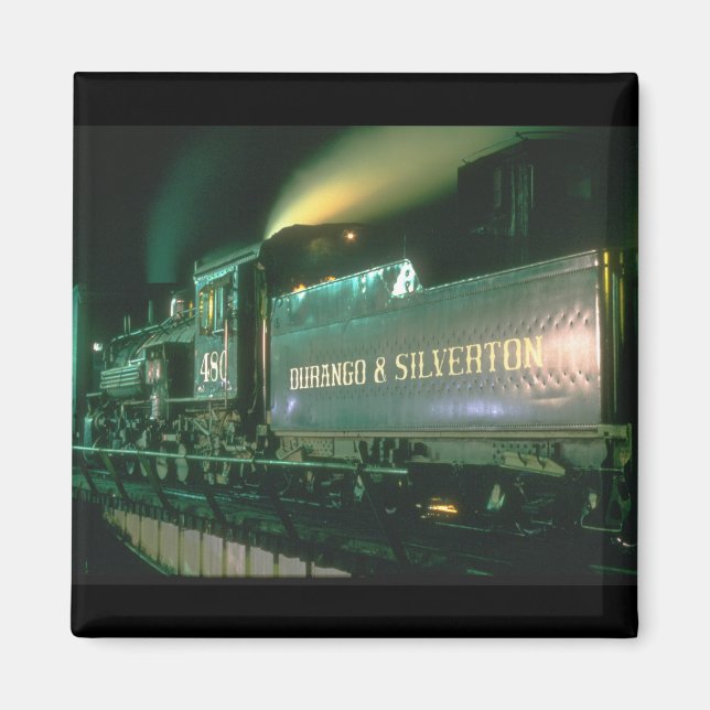 Imã Durango & Silverton No_Steam Trens (Frente)