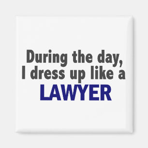 Imã Durante o dia eu visto-me acima como um advogado