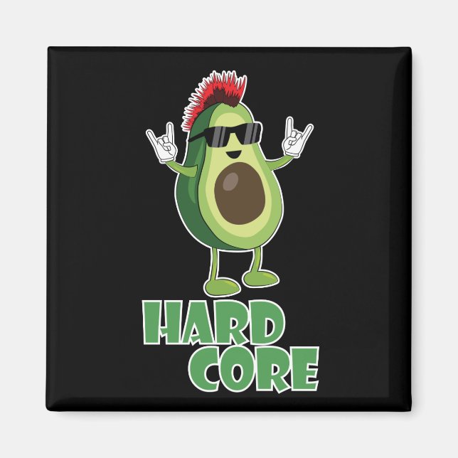 Imã Duro Core Avocado Funny (Frente)