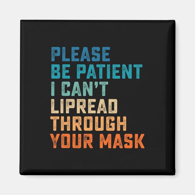 Imã Duro De Audição De Sinal ASL Audição Imparada Surd (Frente)