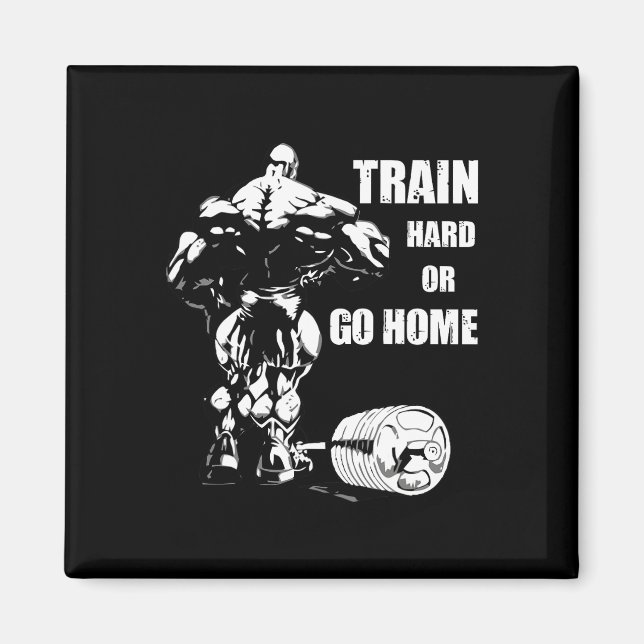 Imã Duro De Comboio Ou Ir Para Casa Trocar Bodybuil (Frente)