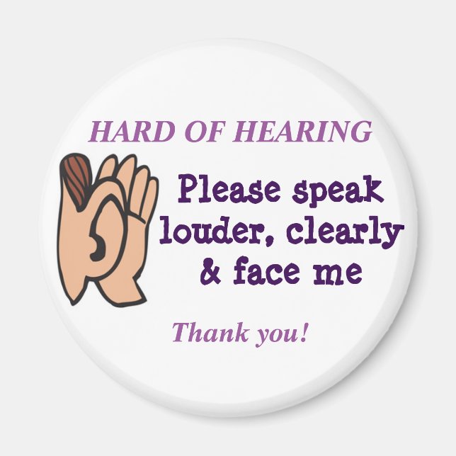 Imã Duro de magnetos auditivos (Frente)