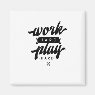 Imã Duro de Trabalho Reproduzir Quotas Inspiracionais