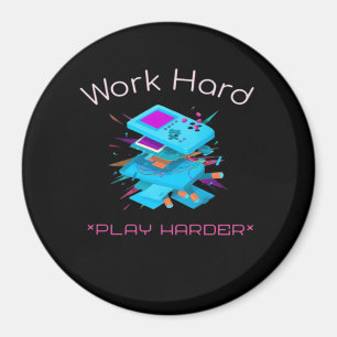 Imã Duro De Trabalho Tão Engraçado Duro