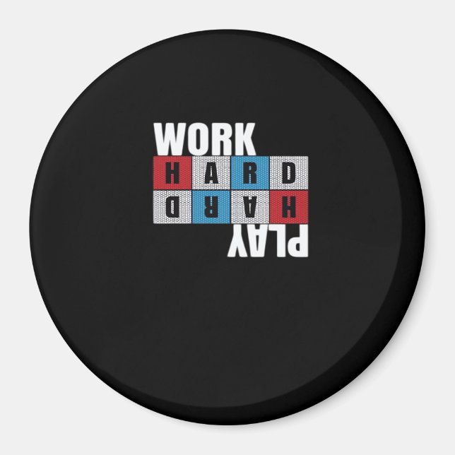 Imã Duro De Trabalho, Tocar Tão Duro, Motivação, Dedic (Frente)